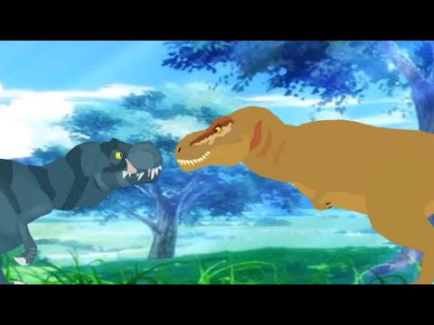 Fang and tarbosaurus