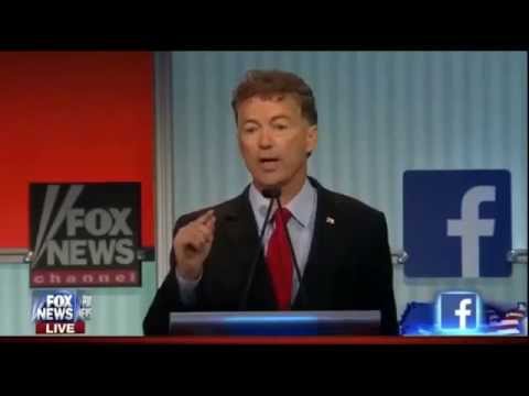 Full Rand Paul Answers at Republican Presidential Debate (8-6-15)