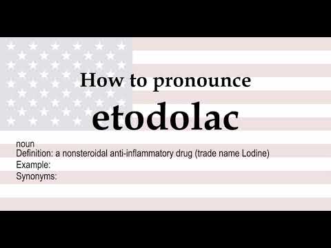 600mg etolide etodolac tablet
