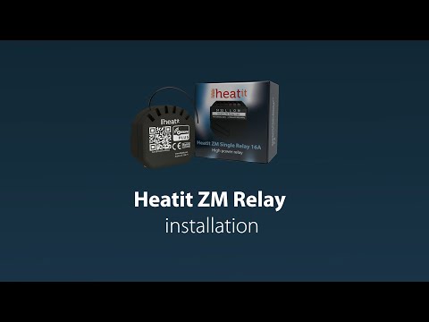 Heatit ZM Relay 16A Installation