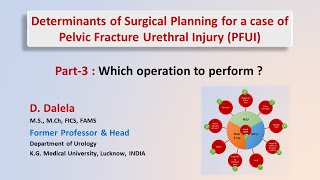Which operation to do for a case of PFUI