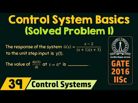 Basics of Control Systems Solved Problem 1