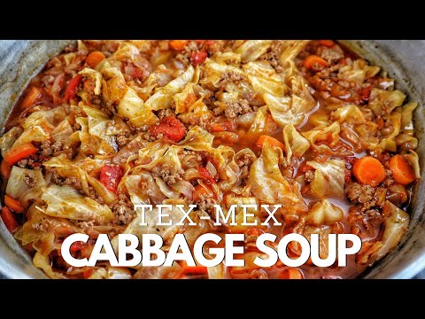 Make Cabbage Soup Taste AMAZING with this Secret Tex-Mex Twist!