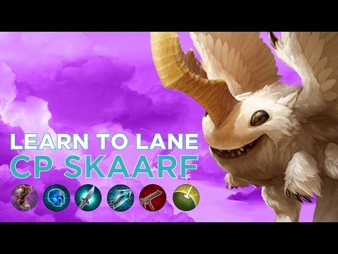 Vainglory - Learn To Lane: CP Skaarf Gameplay (Update 1.21)