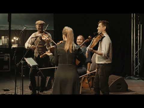 Danish Fiddle Quartet live fra Tønder Festival
