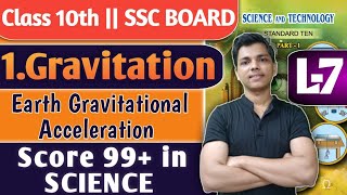 Lecture-7 CHAPTER 1 GRAVITATIONAL ACCELERATION  g 