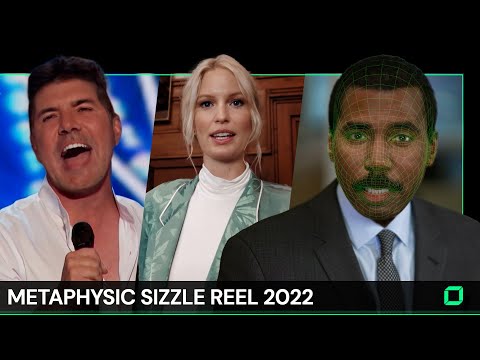 Metaphysic Sizzle Reel Part 2. Syntethic media compilation.