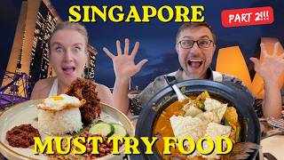 Must Try Food in Singapore: From Frog Claypots to Fish Head Curry! PART 2!