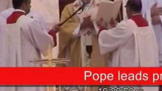 preview picture of video 'Pope's visit to Jordan 2009'