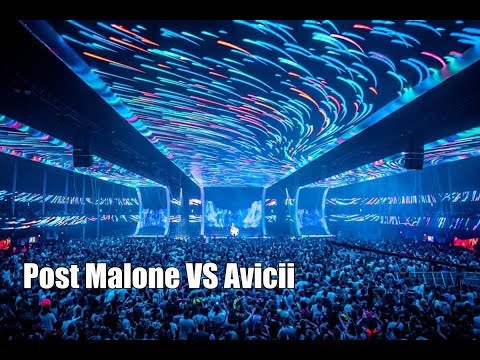 Post Malone - I Fall Apart (Avicii and Alesso Remix) - Tomorrowland 2018
