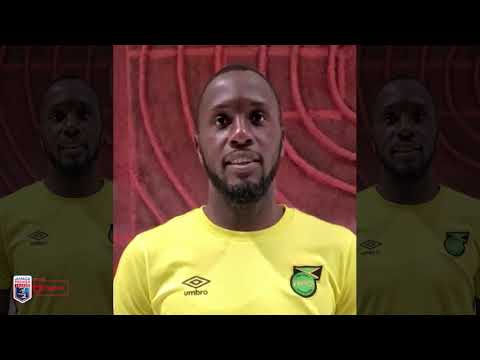 King/ Taylor in training with the #ReggaeBoyz in Mexico