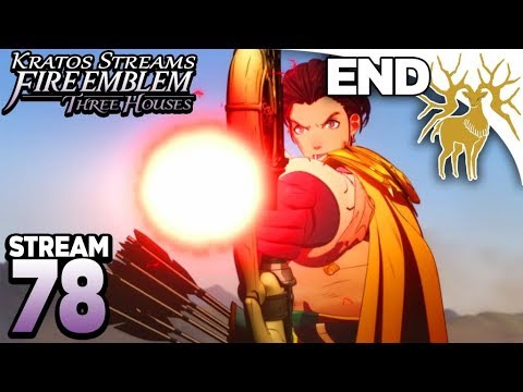 Kratos Streams Fire Emblem Three Houses Part 78: Saving Fodlan from Darkness! (Golden Deer Finale)