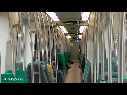 RET metrorit Ambachtsland - Kralingse Zoom Rotterdam (in rijtuig 5701)