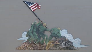 Auxiliary Legion puts up mural in honor of veteran Keith Keogh