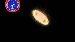 preview picture of video 'Saturni nga Tirana / Saturn from Tirana - Astronomy Club Albania'