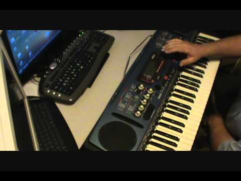 Yamaha DJX  Keyboard part 1
