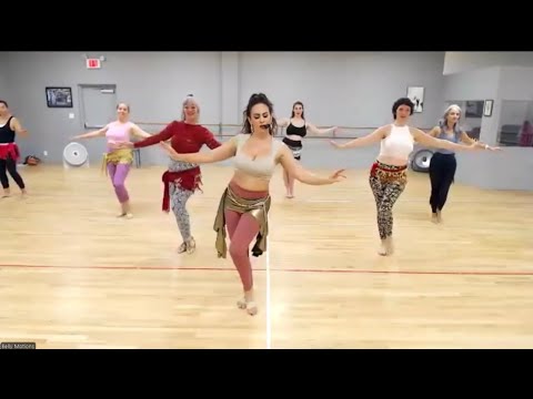 30 Min BEGINNER BELLY DANCE Class 💃 #bellydance #workout #dance