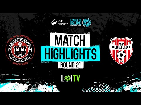 SSE Airtricity Men's Premier Division Round 21 | Bohemians 1-2 Derry City | Highlights