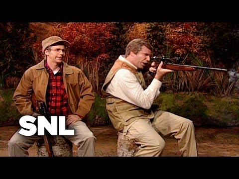 Thumbnail for George H. W. Bush and George W. Bush Go Hunting - SNL