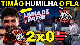 CORINTHIANS ATROPELA O FLAMENGO E CONQUISTA A SUPERCOPA DO BRASIL.