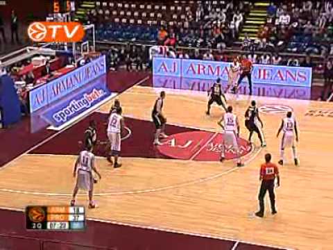 12.03.2009 Armani Jeans Milano - Asseco Prokom Sopot 72-96