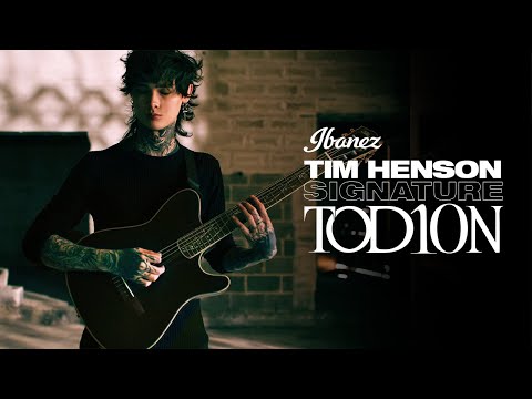 Ibanez TOD10N Tim Henson Signature 6-String Acoustic Guitar with Walnut Fingerboard (Right-Handed)