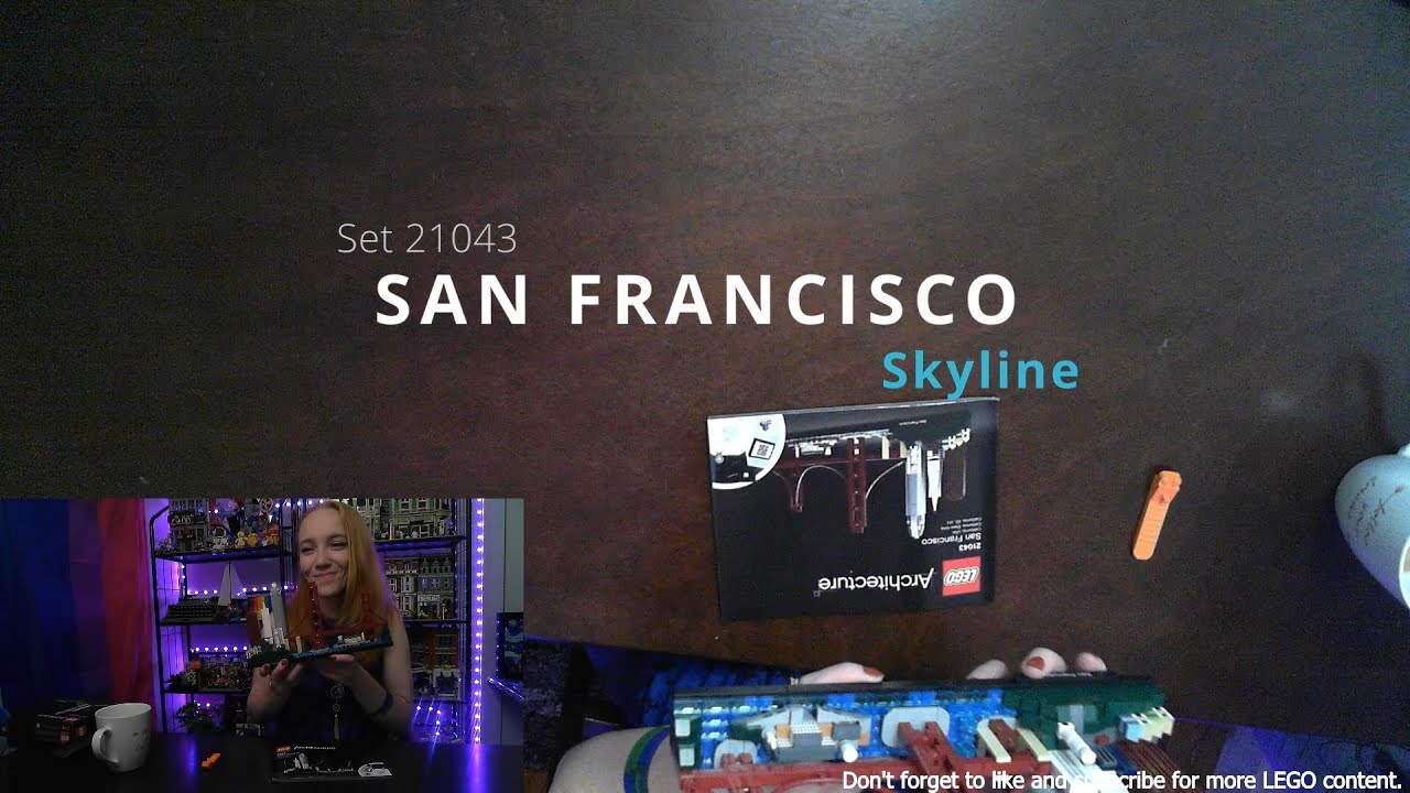 LEGO 214043 San Francisco Skyline speed build + review!