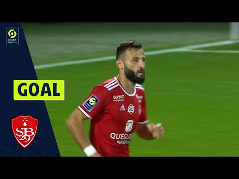 Goal Franck HONORAT (42' - SB29) STADE BRESTOIS 29 - PARIS SAINT-GERMAIN (2-4) 21/22