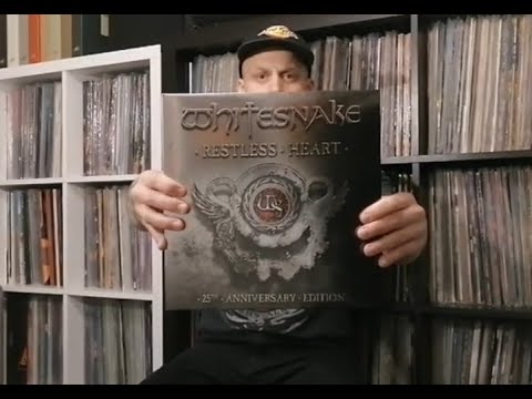 Whitesnake - Restless Heart 25th Anniversary Edition 2lp Unboxing 2021 + Restless Heart cd 1997