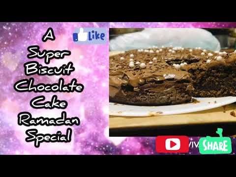 Ramadan special l chocolate biscuit cake 🍰