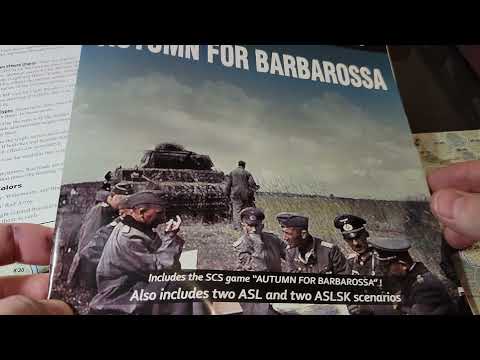 Autumn For Barbarossa: An Overview and Some History