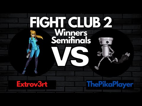 FIGHT CLUB 2: SSF2 Winners Semis - Extrov3rt (Zero Suit Samus) vs ThePikaPlayer (Chibi-Robo)