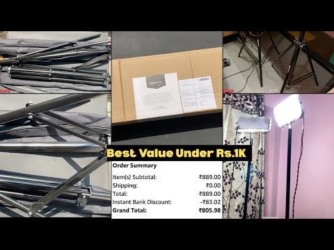 Best Affordable Tripod Light Stand? | Amazon Basics 2 Pack Review