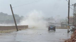 Typhoon Meranti landed in southeast China