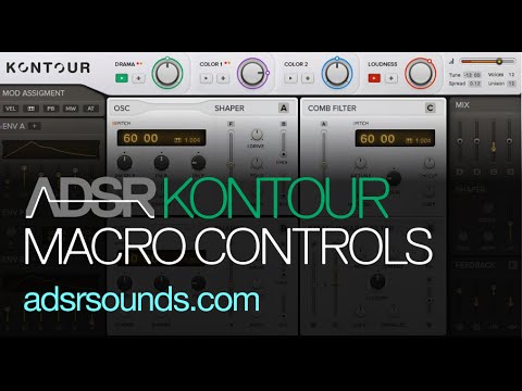 NI Kontour - Macro Controls Tips and Tricks - Native Instruments Komplete 10