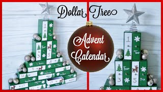 Dollar Tree DIY Christmas Advent Calendar
