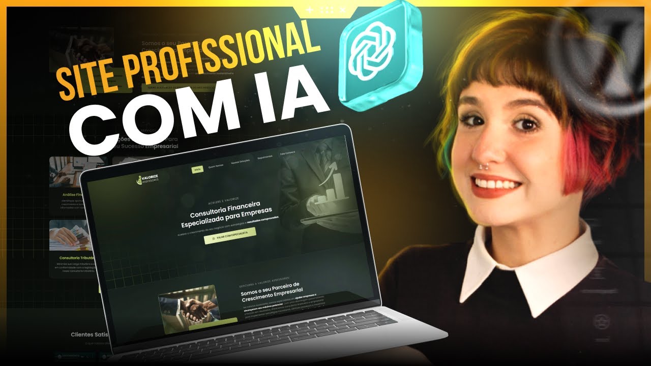 COMO CRIAR UM SITE COMPLETO COM INTELIGÊNCIA ARTIFICIAL | Passo a Passo - 2024