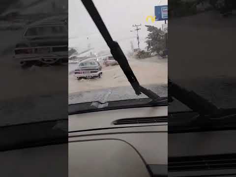 Fuertes precipitaciones y ráfagas de viento han causado graves estragos en el estado Anzoátegui
