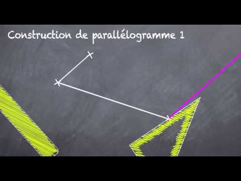 comment construire un parallelogramme avec une equerre