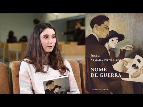 Livros no sofá - Camila Correia - 'Nome de Guerra' de Almada Negreiros
