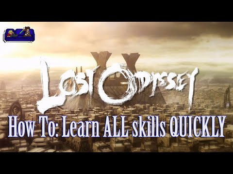 Lost Odyssey Tips for Skill Grinding | Disc 4 | Learning ALL of the Skills