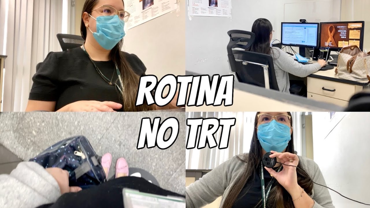 DIA DE TRABALHO COMO SERVIDORA DE TRT | VLOG