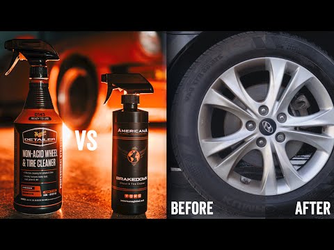 MEGUIARS NON-ACID WHEEL & TIRE CLEANER V AMERICANA GLOBAL WHEEL & TIRE CLEANER