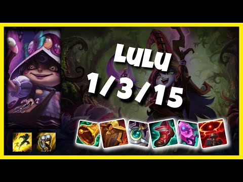 Lulu Support 11.2 Challenger Gameplay Replay - S11 (1/3/15) - OCE