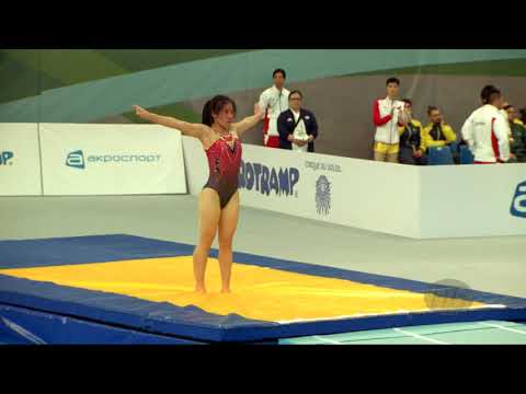 XIA Linna (CHN) - 2018 Trampoline Worlds, St. Petersburg (RUS) - Qualification Tumbling R2