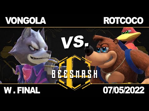 [Bee Smash X] Vongola (Wolf) VS Rotcoco (Banjo, Steve) - Winners Final - SSBU