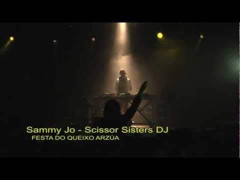 Sesión de Sammy Jo -DJ de Scissor Sisters- na Festa do Queixo 2012