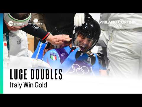 Heartbreak for USA After Late Crash as Italy Take Men’s Doubles Gold | Winter Olympics 2026