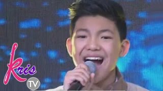 Kris TV: Darren sing his single &quot;In Love Ako Sa&#39;yo&quot;