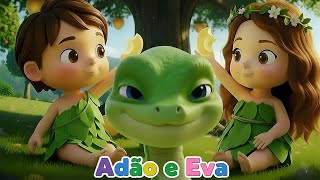Adão e Eva | Historia Bíblica Infantil | Turminha do Criador